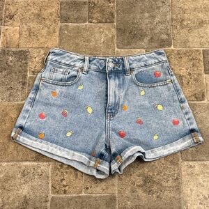 PacSun Fruit Salad Mom Shorts 🍓